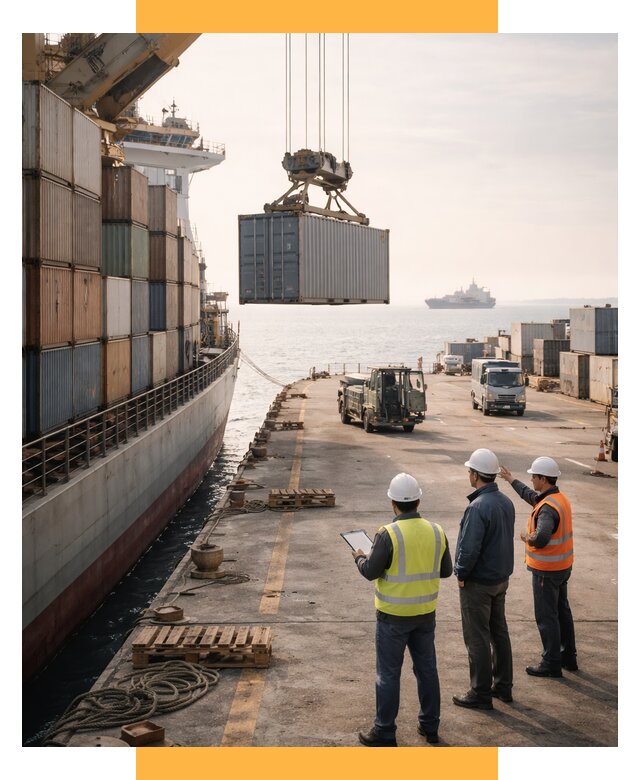 Морские перевозки грузов по миру от 46103 р. | СетСервис-Нр-