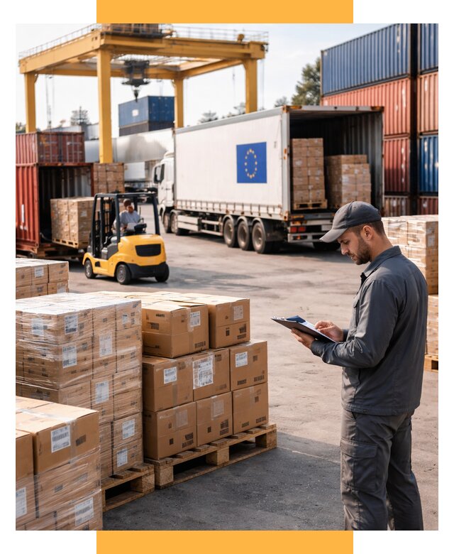 Доставка грузов из Европы от 12294 р., логистика СетСервис-Нр-