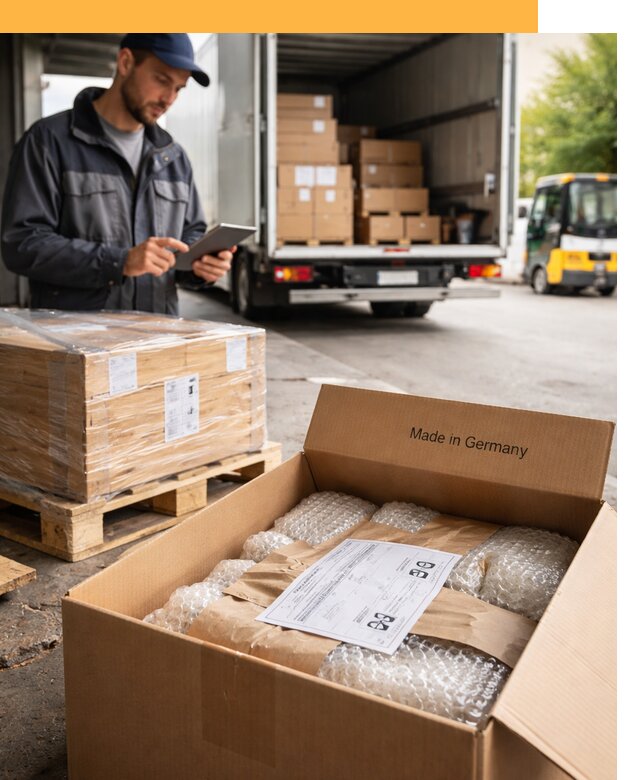 Доставка грузов из Германии от 46103 руб с таможенным оформлением