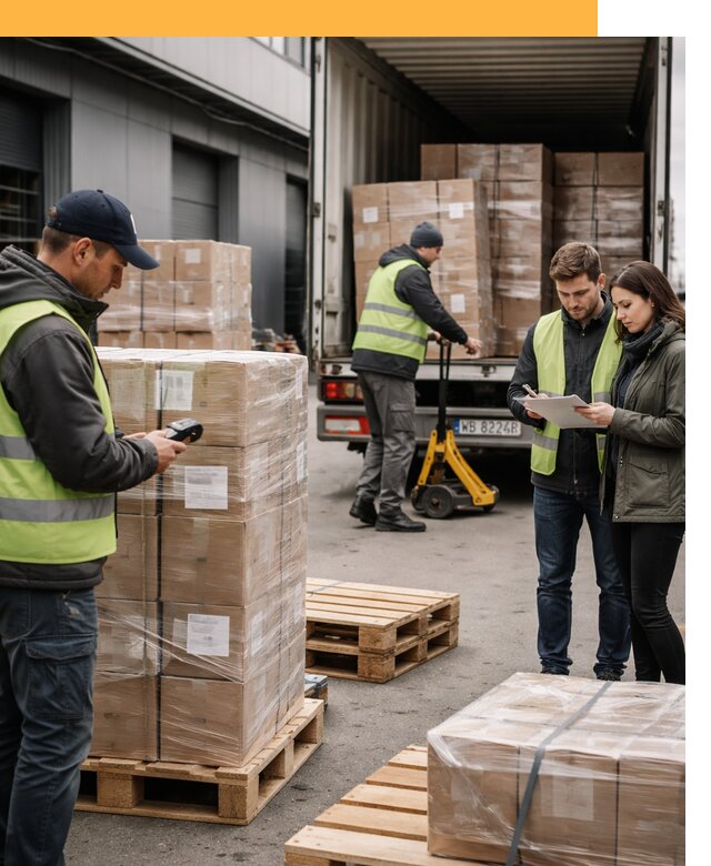 Доставка грузов из Польши: морем, авто и авиа от 7684