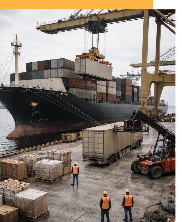 Морские перевозки из Индии: доставка FCL/LCL, таможня от 122940