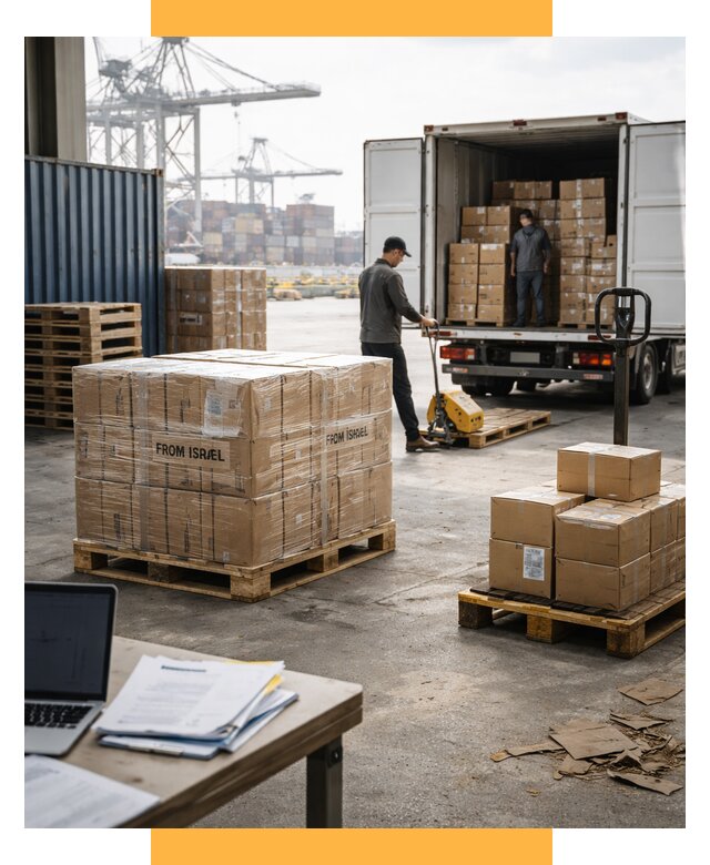 Доставка грузов из Израиля от 15368 р., логистика от СетСервис-Нр-