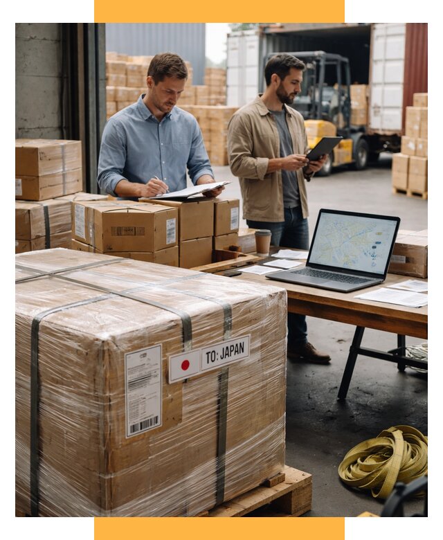 Доставка грузов в Японию от 25613 р., логистика СетСервис-Нр-