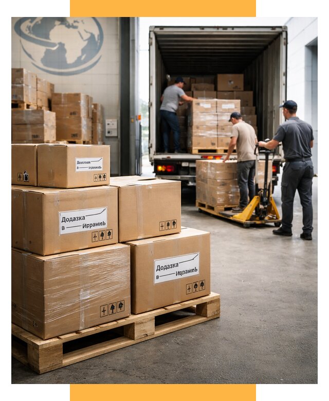 Доставка грузов в Израиль и экспорт от 46103 р. СетСервис-Нр-