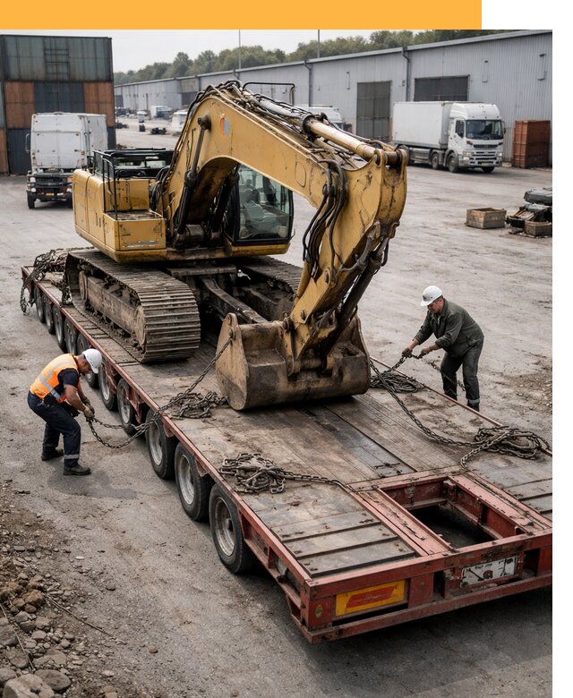 Перевозка спецтехники по России и миру от 46103 руб