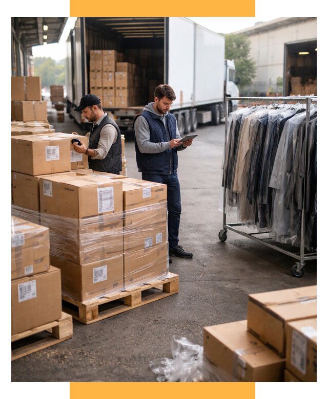 Перевозка и доставка одежды из Китая от 7684 р., СетСервис-Нр-