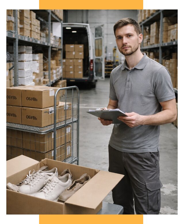 Доставка обуви из Китая и Турции от 4610 р. СетСервис-Нр-