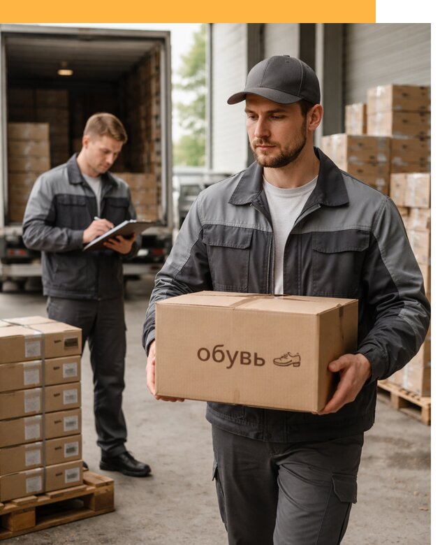 Международная перевозка обуви с таможенным оформлением от 4610