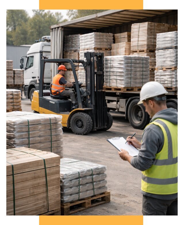 Перевозка строительных материалов от 5635 р. | СетСервис-Нр-