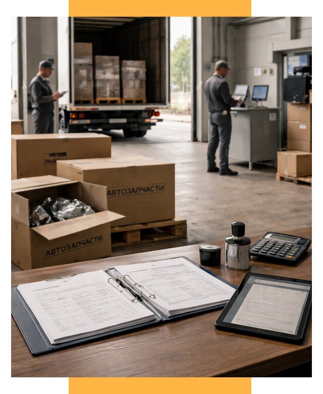 Таможенное оформление автозапчастей под ключ от 8708 р., СетСервис-Нр-