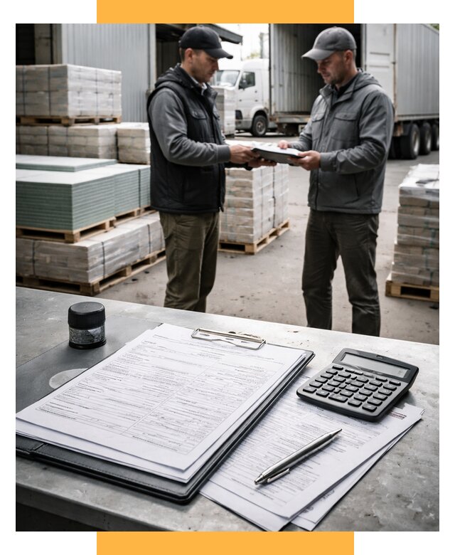 Таможенное оформление стройматериалов от 8708 р. | СетСервис-Нр-