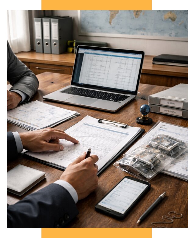 Проверка поставщика за рубежом от 8708 р. | СетСервис-Нр- аудит